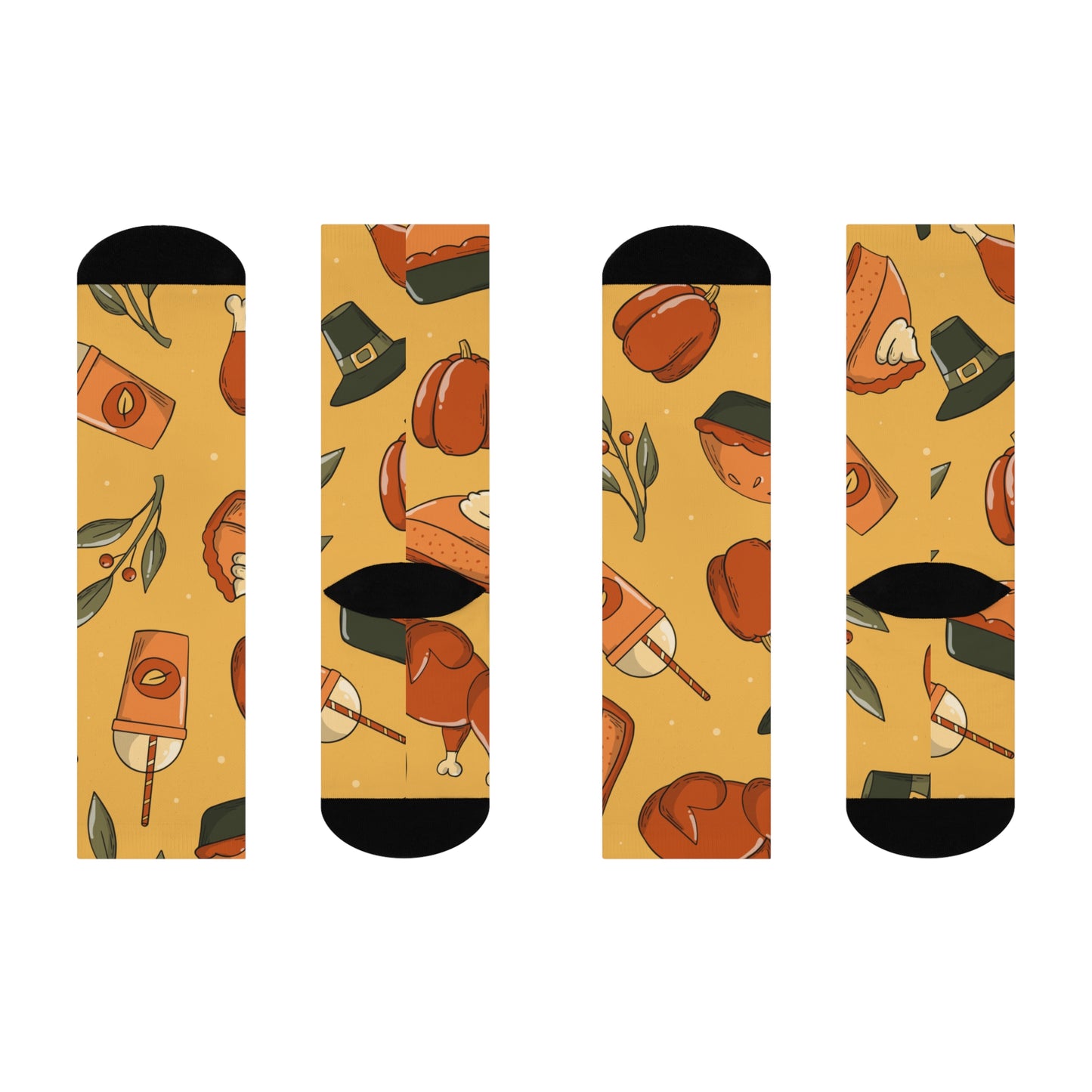 Thanksgiving Crew Socks