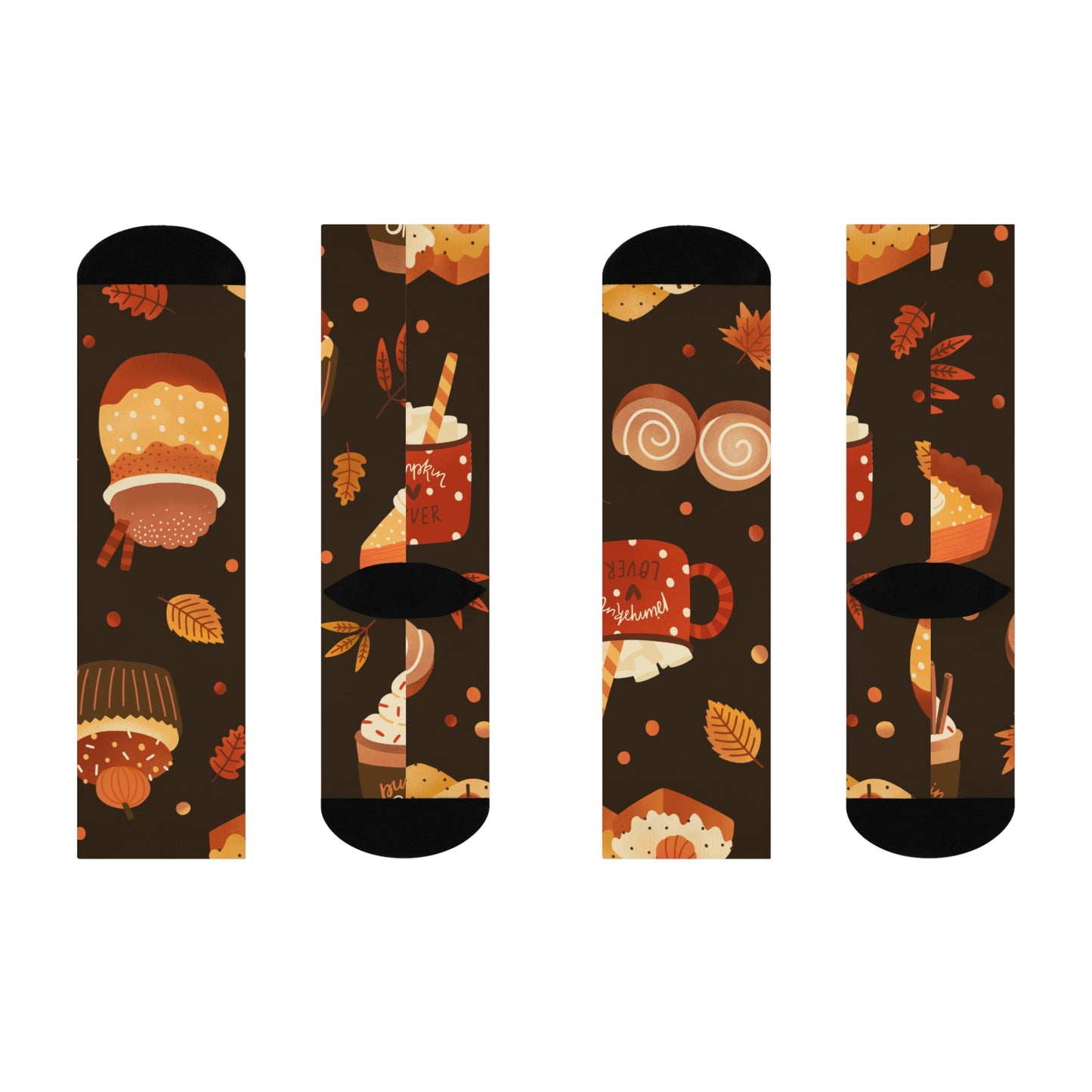 Pumpkin Lover Crew Socks