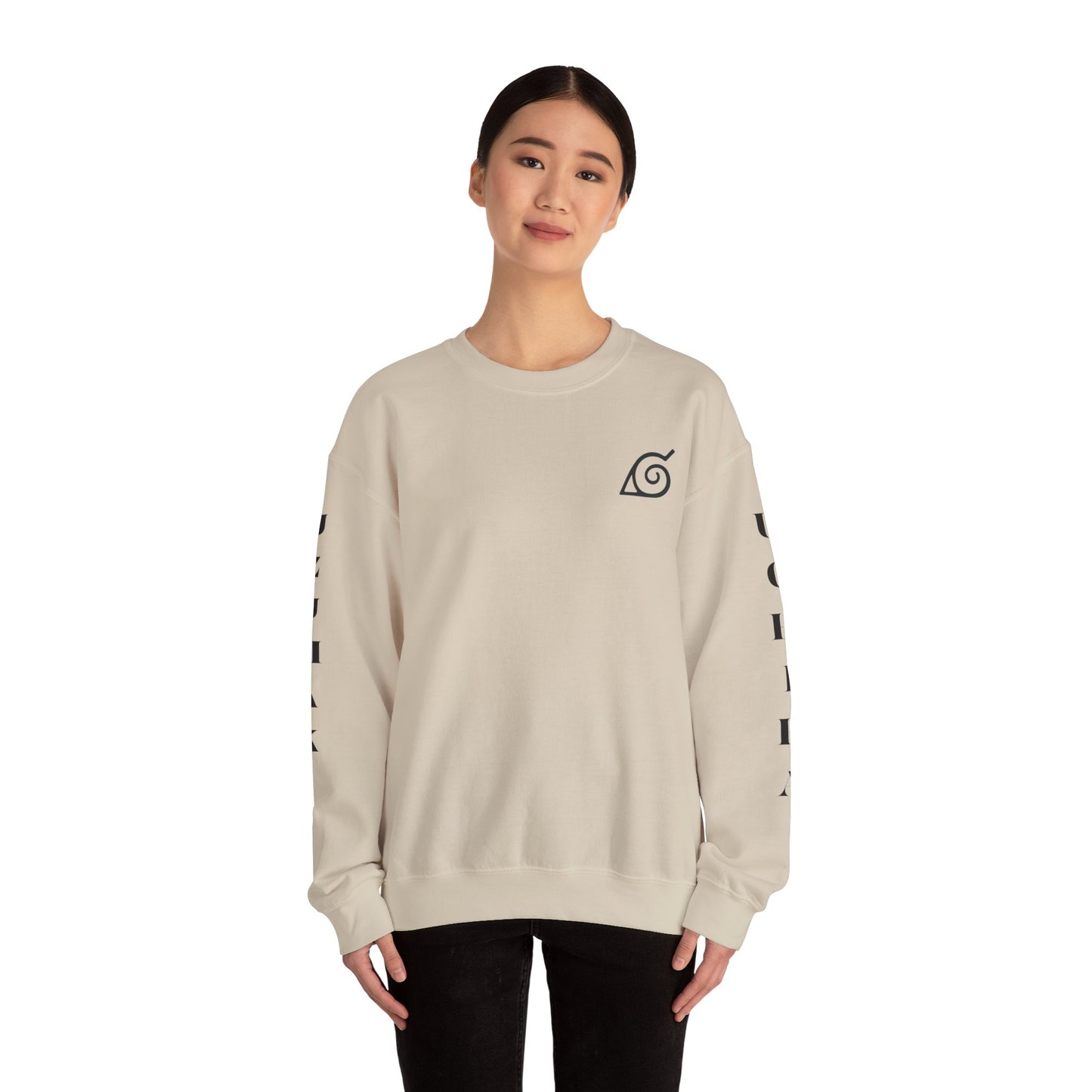 Naruto Anime Uzumaki/Uchiha Ying-Yang Crewneck Sweatshirt