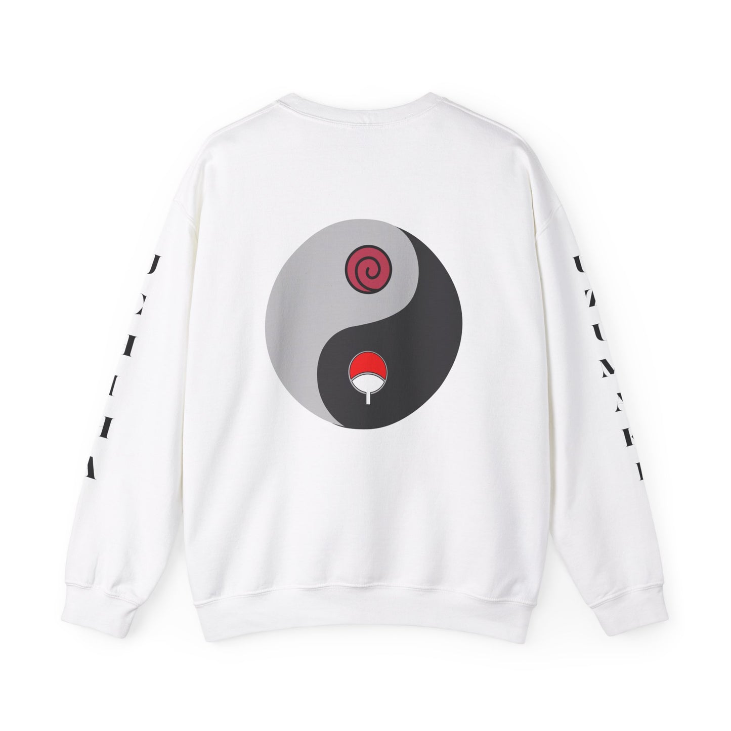 Naruto Anime Uzumaki/Uchiha Ying-Yang Crewneck Sweatshirt