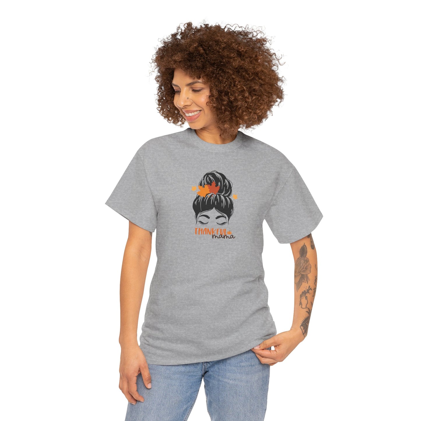 Thankful Mama Cotton Unisex Tshirt