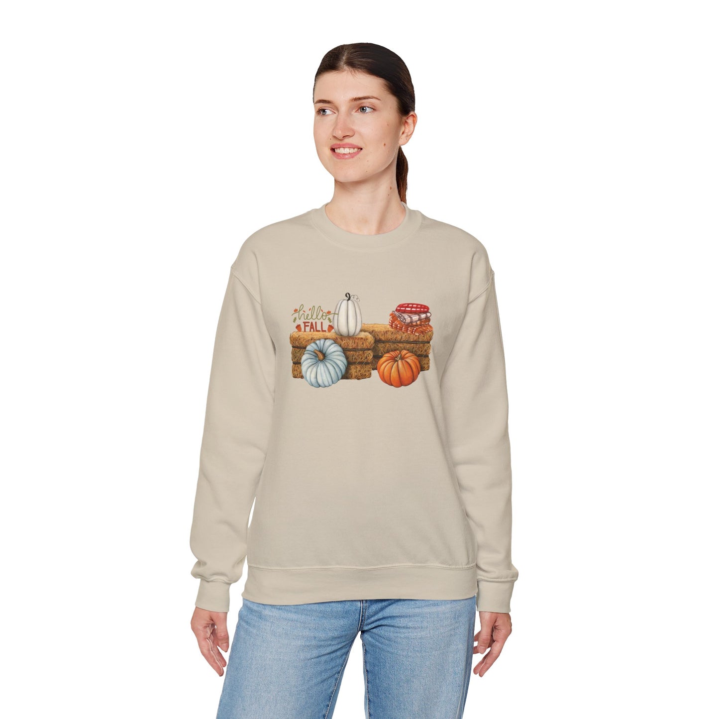 Hello Fall Crewneck Sweatshirt