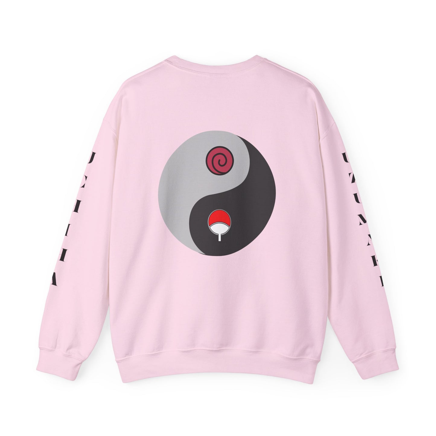 Naruto Anime Uzumaki/Uchiha Ying-Yang Crewneck Sweatshirt