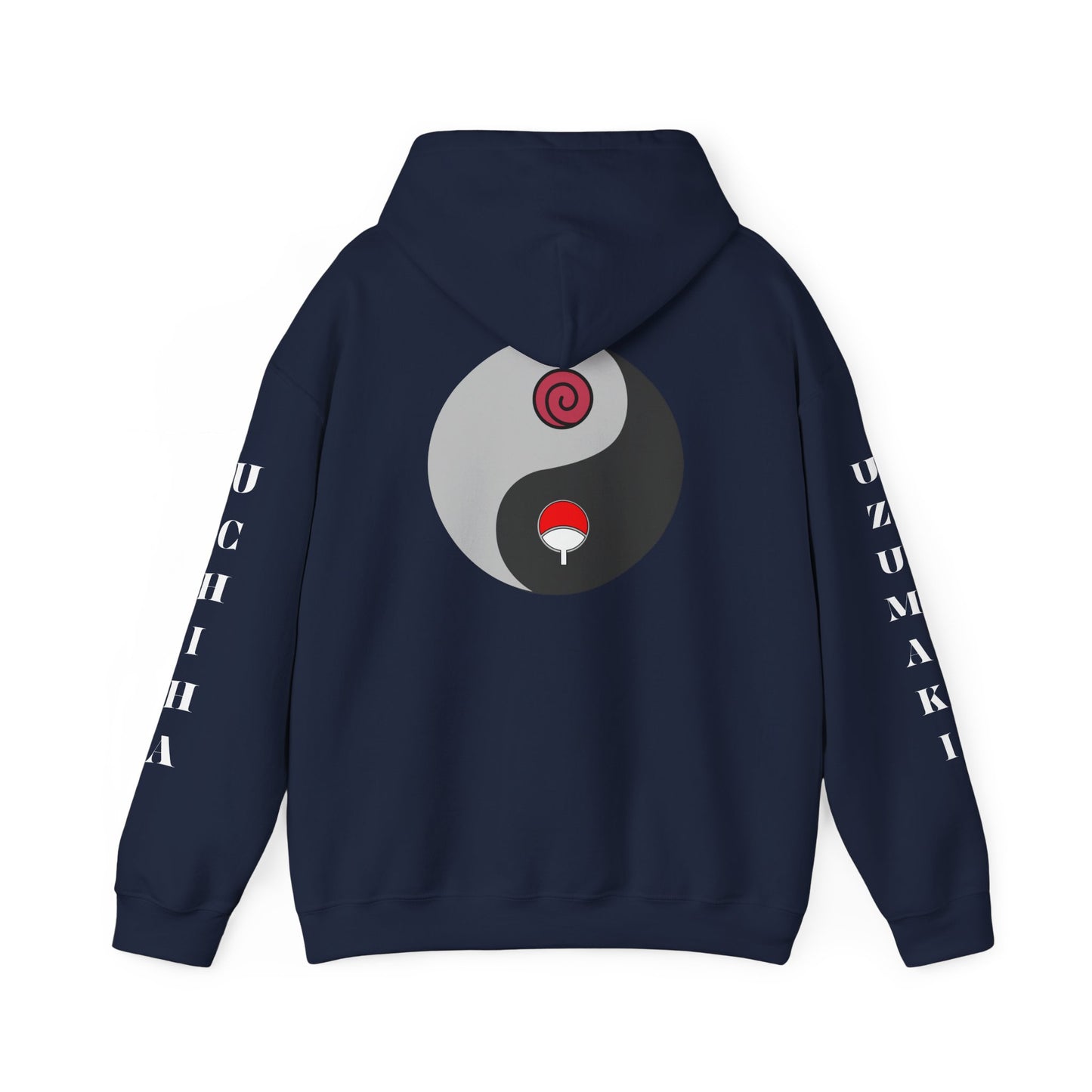 Naruto Uzumaki/Uchiha Ying-Yang Hoodie - Japanese Anime Gift