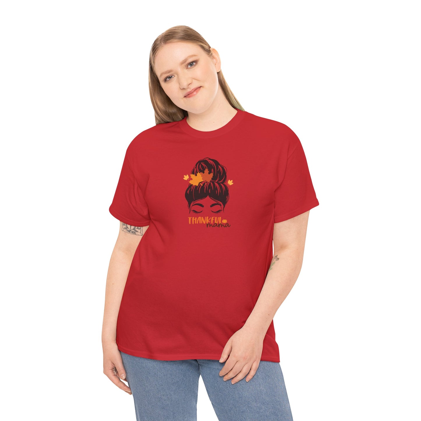 Thankful Mama Cotton Unisex Tshirt