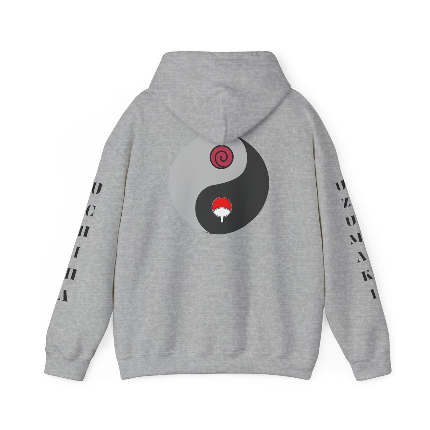 Naruto Uzumaki/Uchiha Ying-Yang Hoodie - Japanese Anime Gift