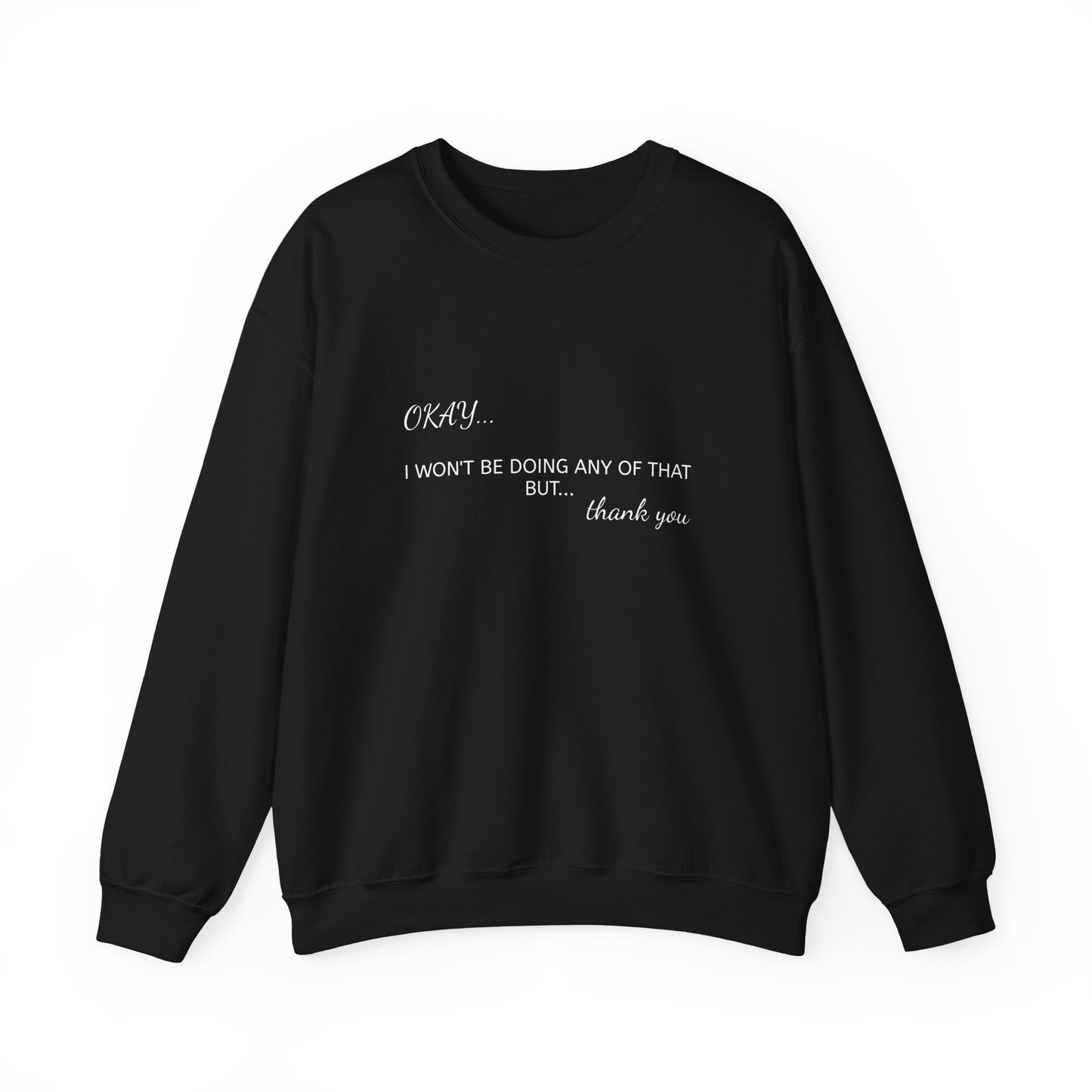 OKAY Sweatshirt - Unisex Crewneck