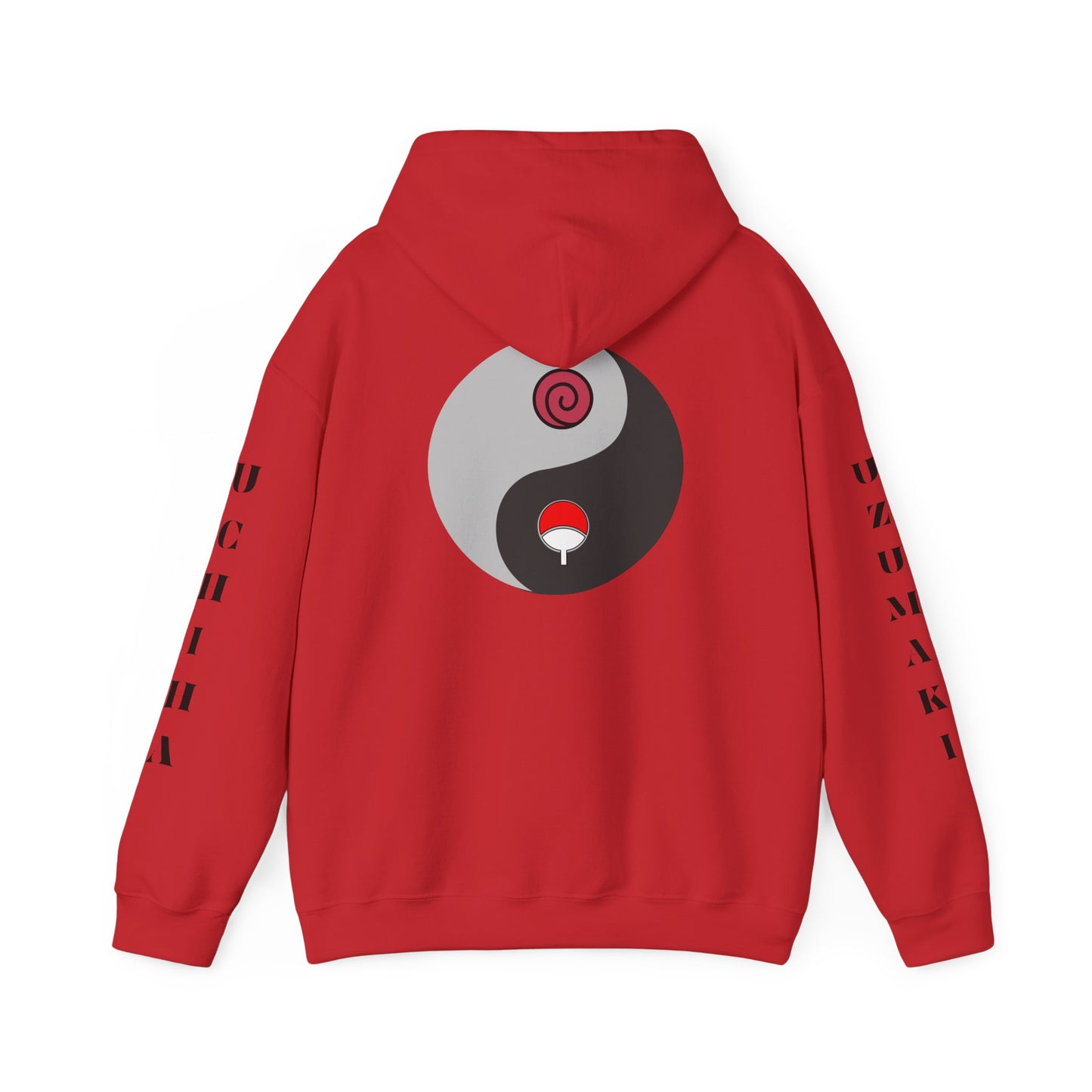 Naruto Uzumaki/Uchiha Ying-Yang Hoodie - Japanese Anime Gift