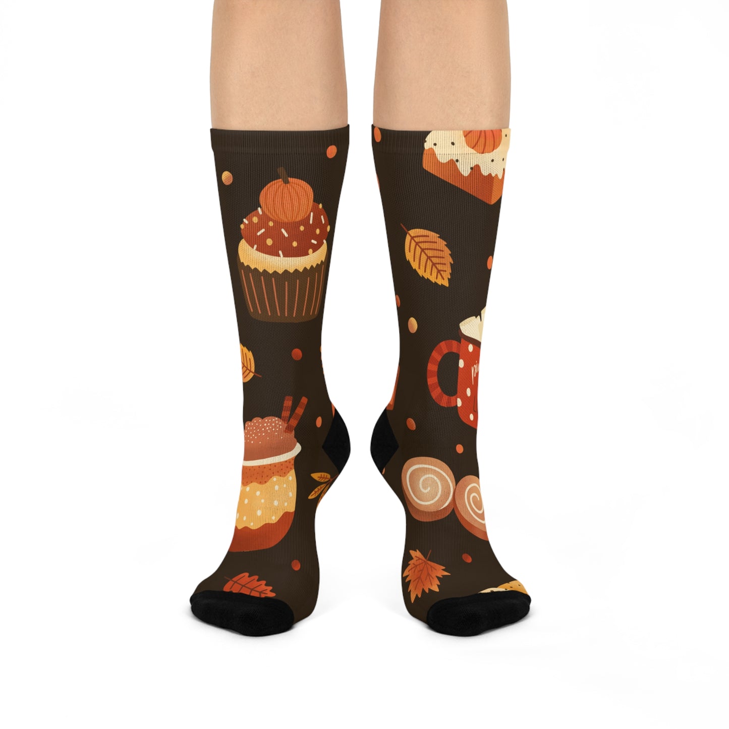 Pumpkin Lover Crew Socks