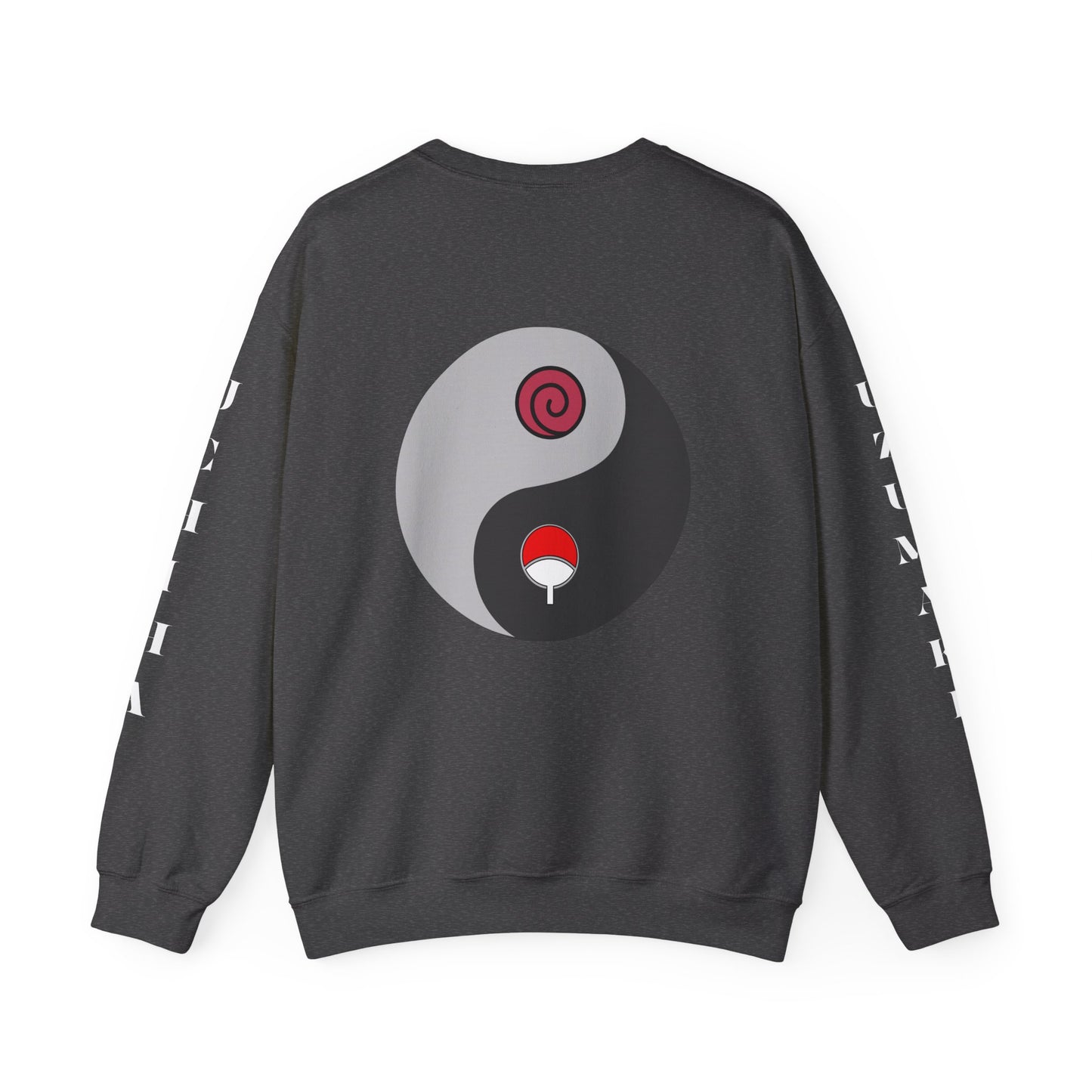 Naruto Anime Uzumaki/Uchiha Ying-Yang Crewneck Sweatshirt