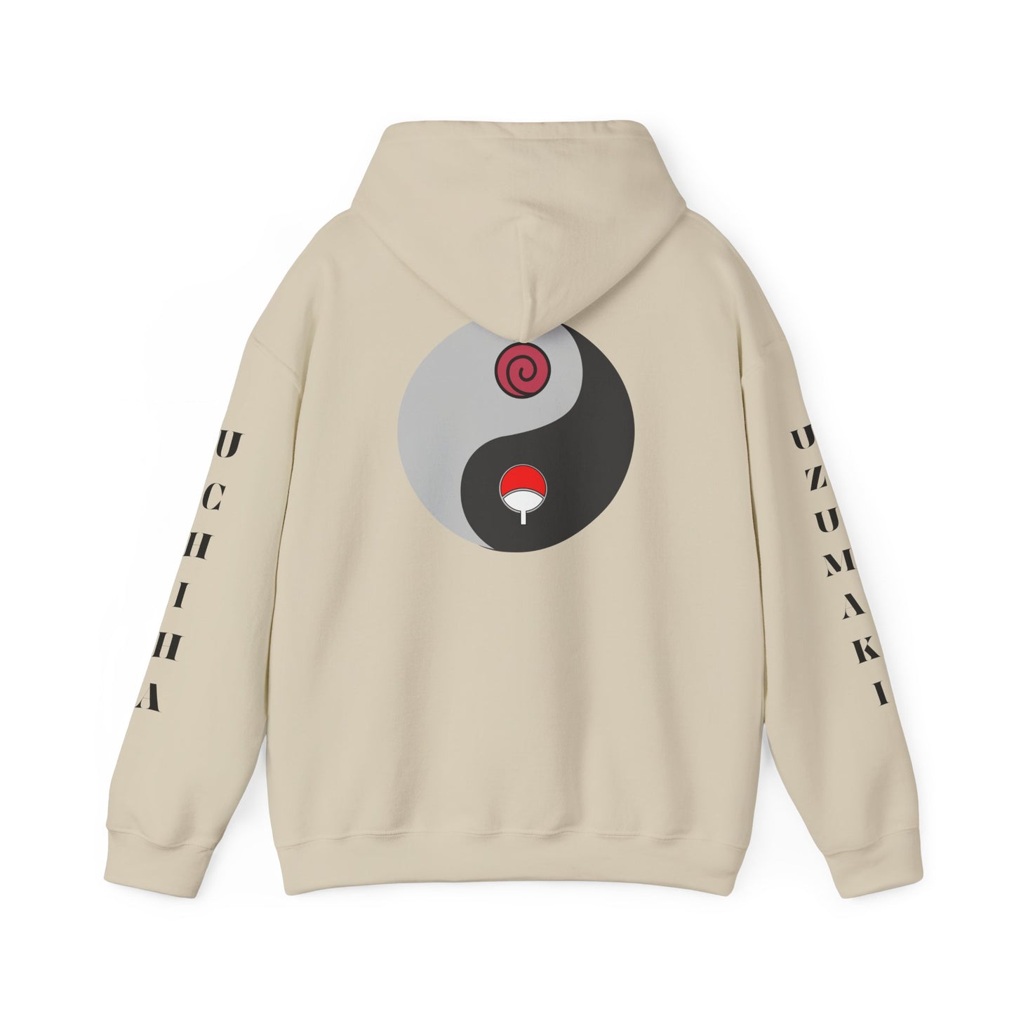 Naruto Uzumaki/Uchiha Ying-Yang Hoodie - Japanese Anime Gift