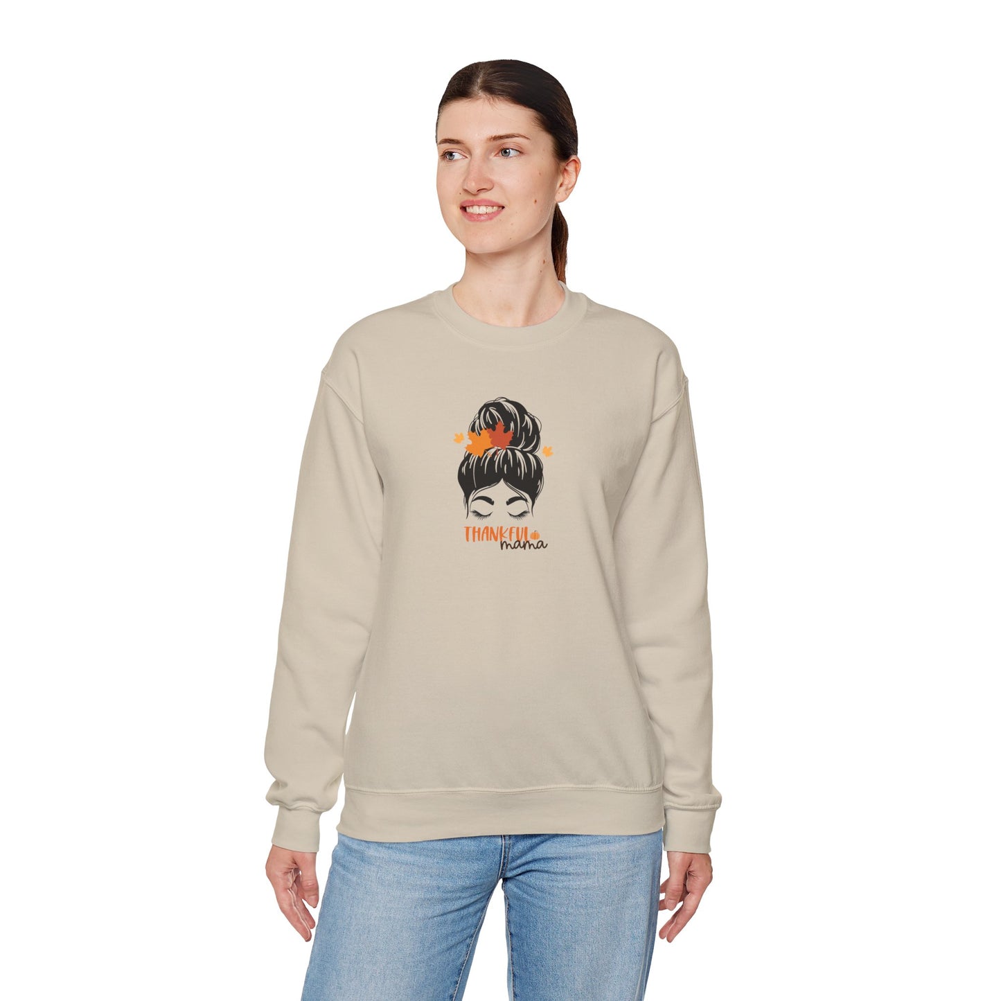 Thankful Mama Crewneck Sweatshirt