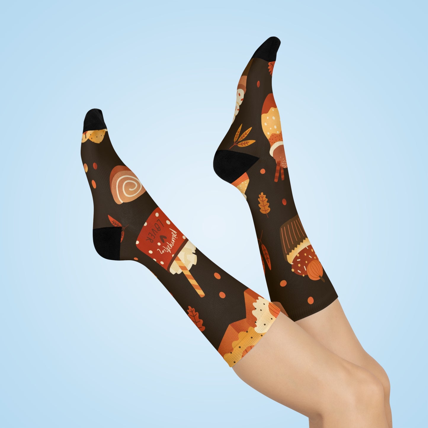 Pumpkin Lover Crew Socks