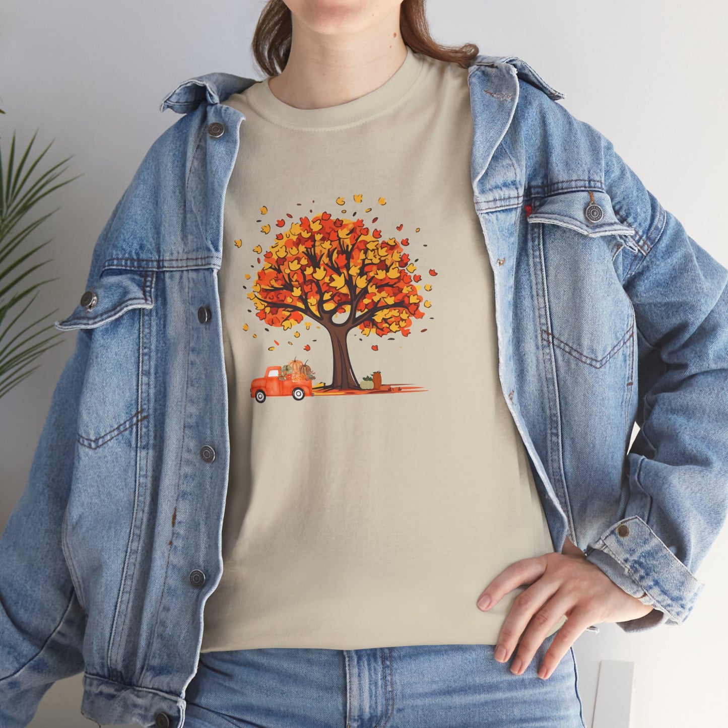 Fall in LOVE Cotton Unisex Tshirt