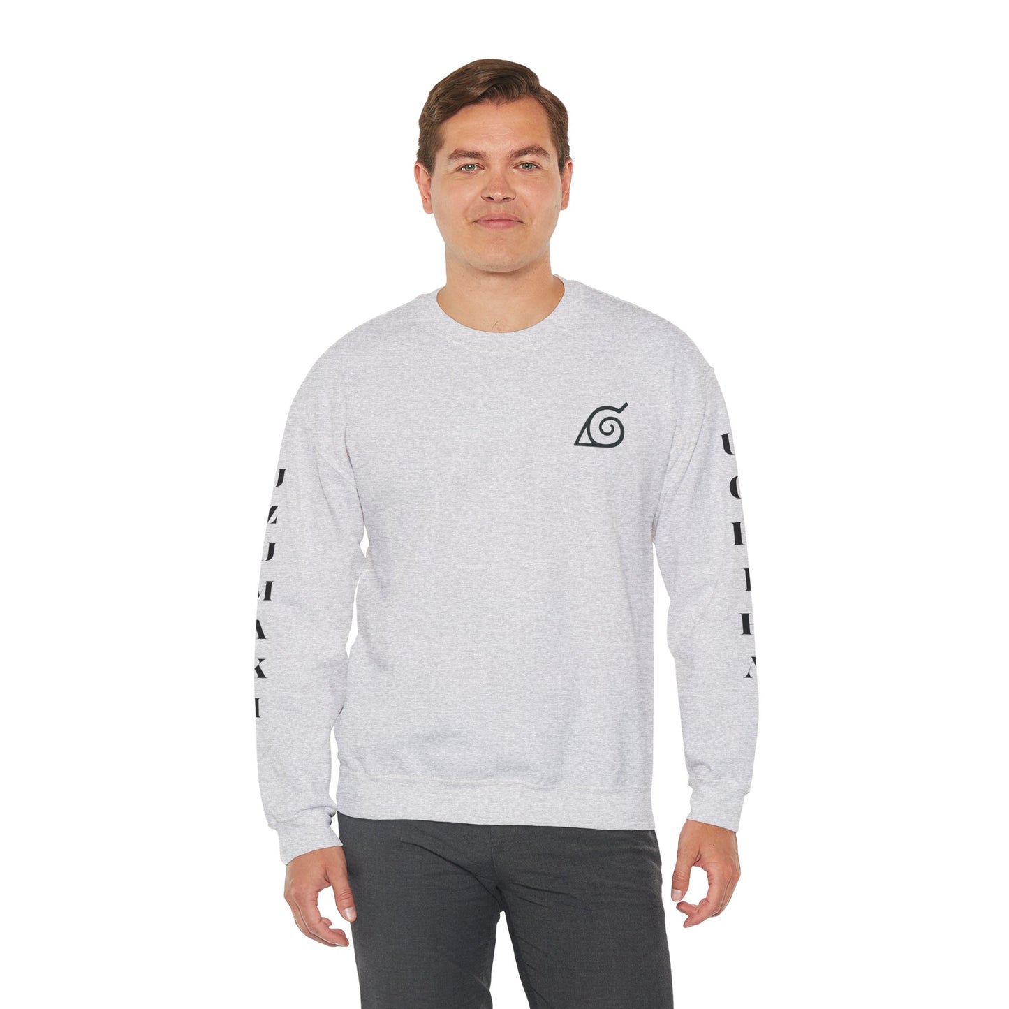 Naruto Anime Uzumaki/Uchiha Ying-Yang Crewneck Sweatshirt