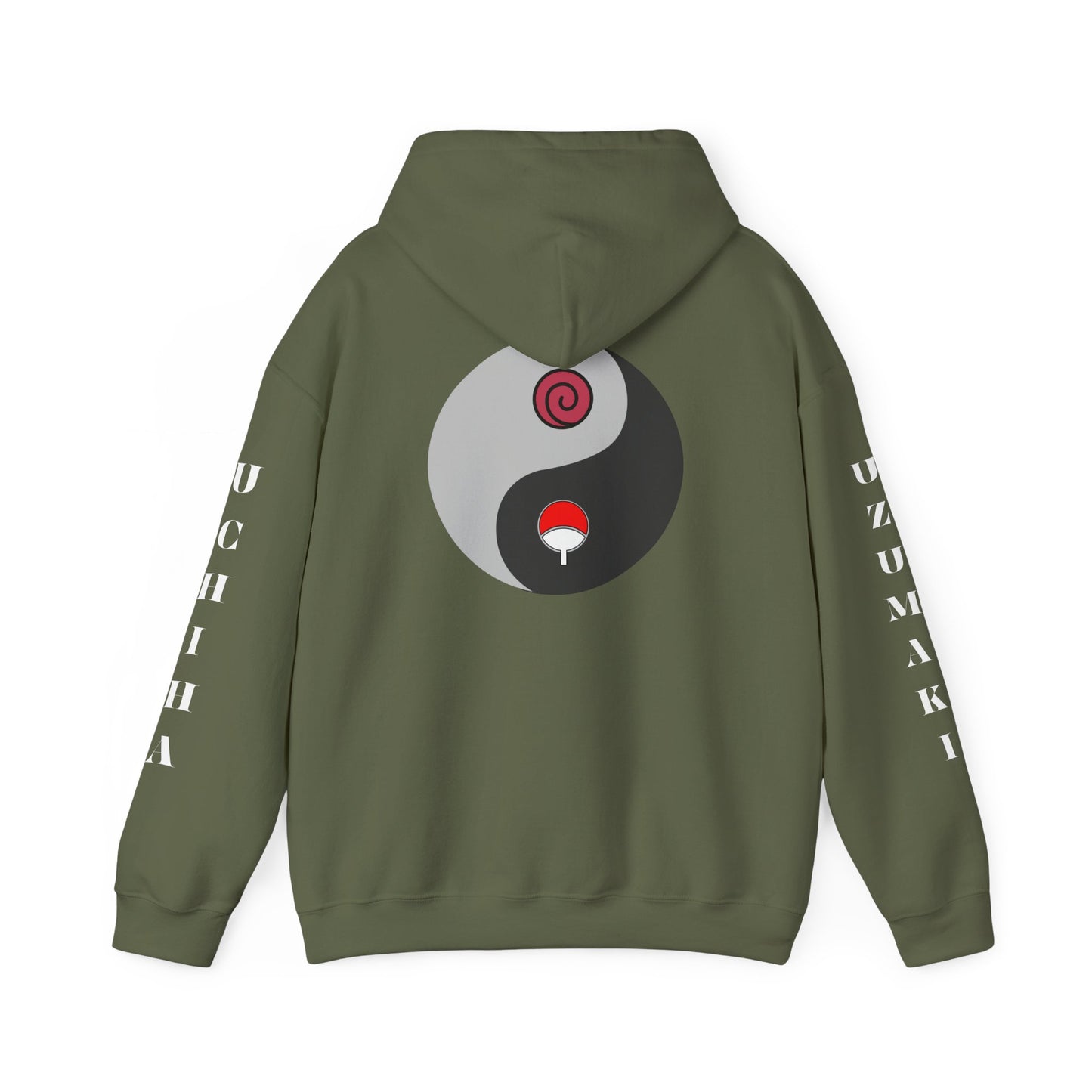 Naruto Uzumaki/Uchiha Ying-Yang Hoodie - Japanese Anime Gift