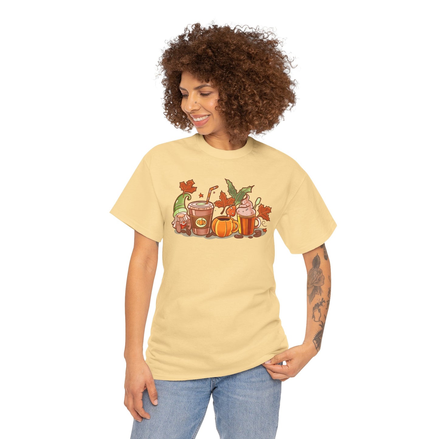 Pumpkin Spice and Everything Nice Cotton Unisex Tshirt