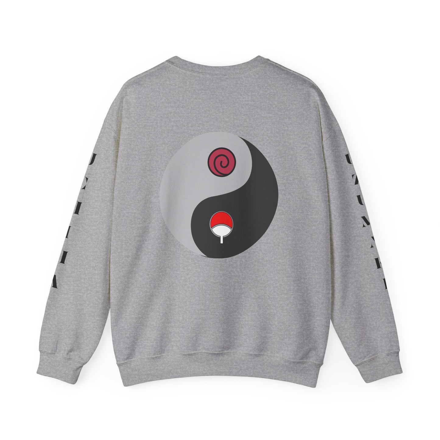 Naruto Anime Uzumaki/Uchiha Ying-Yang Crewneck Sweatshirt