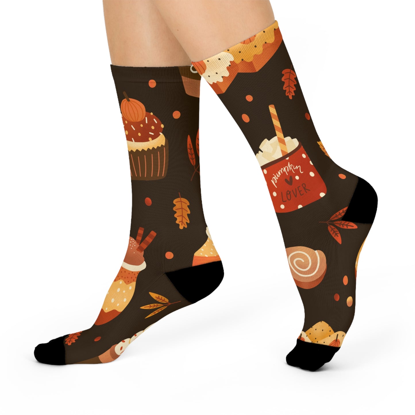 Pumpkin Lover Crew Socks