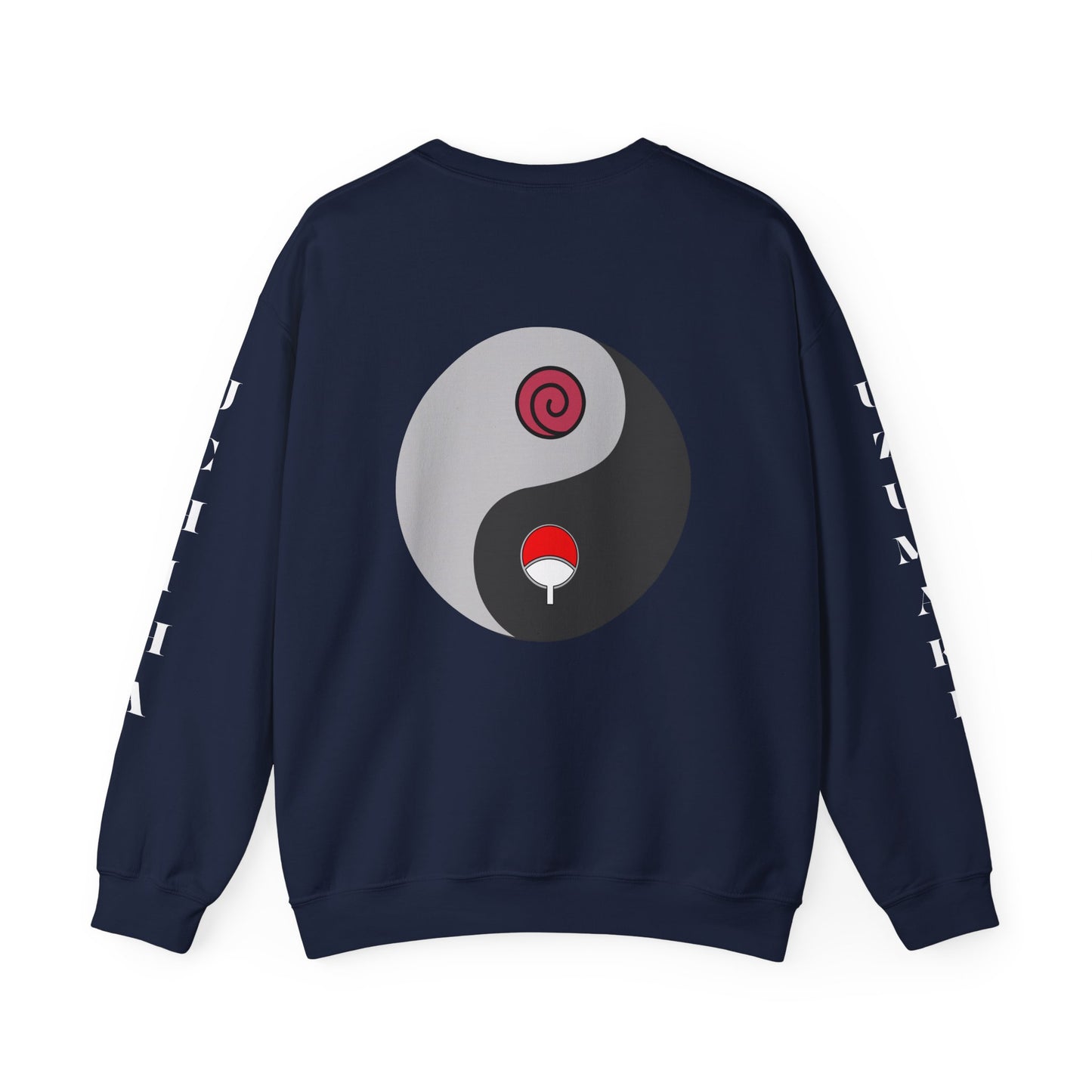 Naruto Anime Uzumaki/Uchiha Ying-Yang Crewneck Sweatshirt