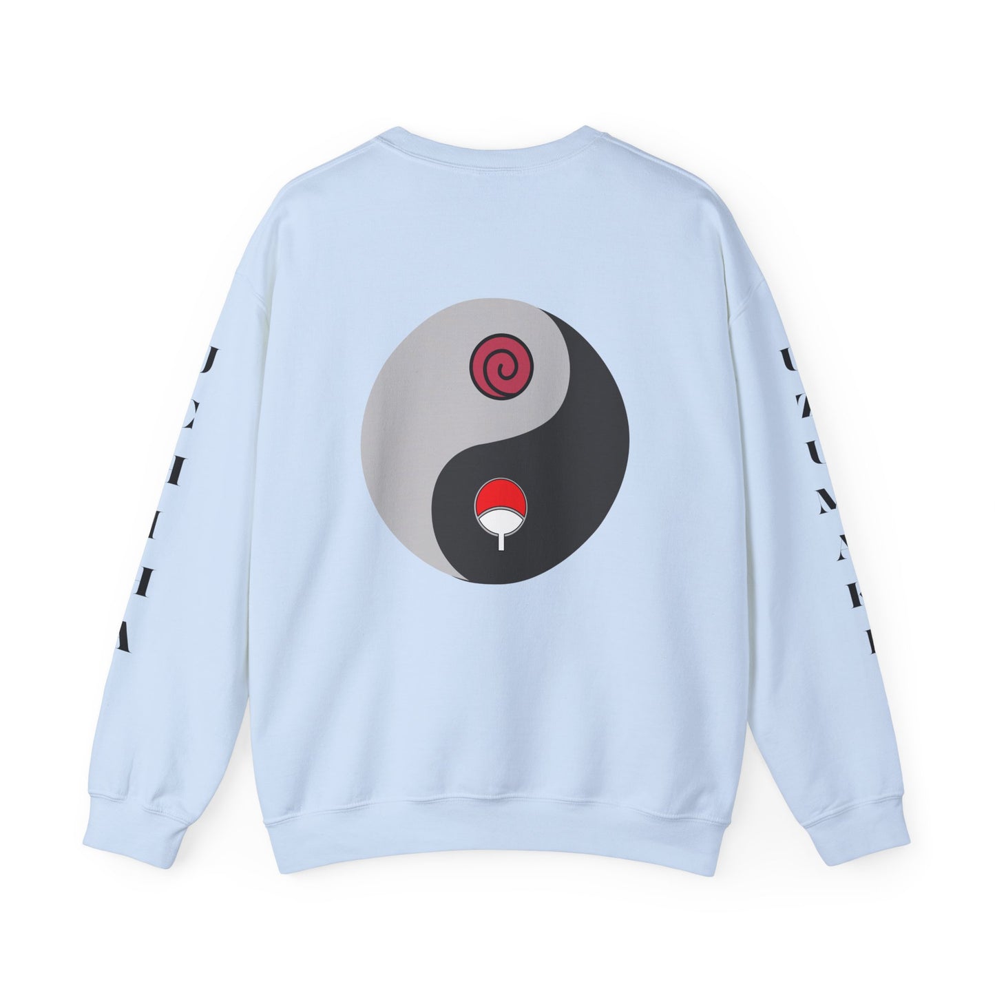 Naruto Anime Uzumaki/Uchiha Ying-Yang Crewneck Sweatshirt